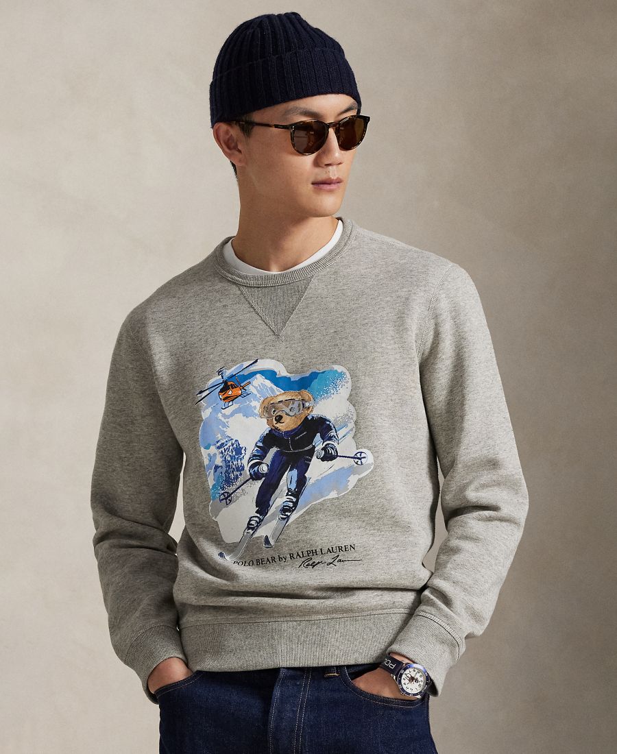Мужская толстовка с длинными рукавами и изображением медведя Polo Ralph Lauren, Loft Heather/active Bear
Мужская толстовка с длинными рукавами и изображением медведя Polo Ralph Lauren, Loft Heather/active Bear