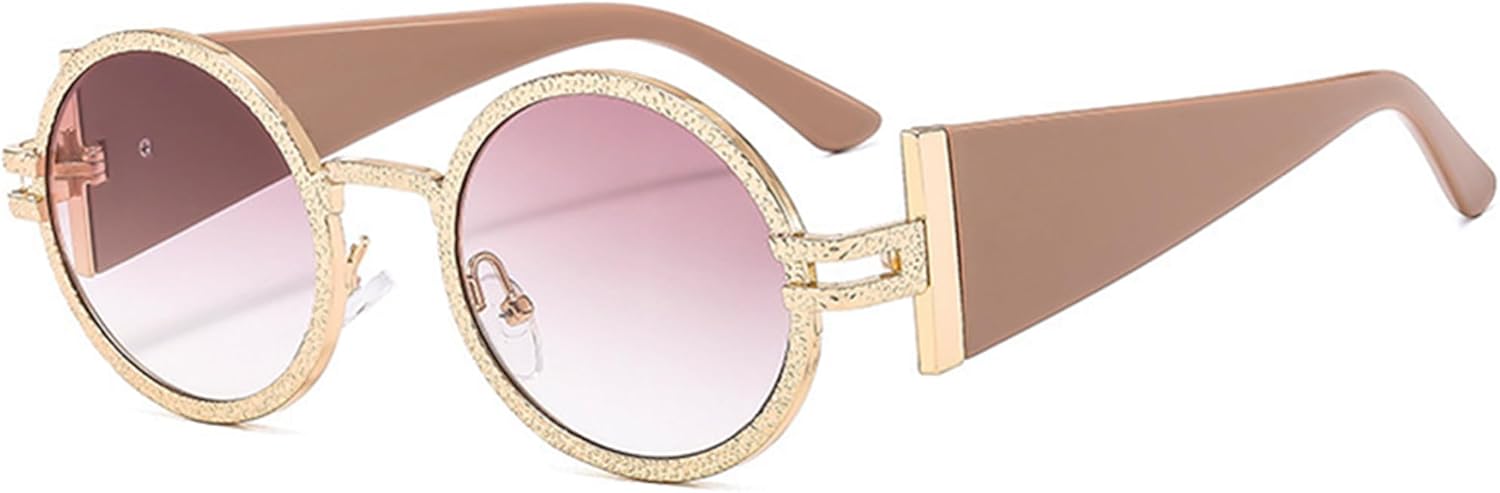 Круглые солнцезащитные очки bullabulling для женщин, модные солнцезащитные очки, стильные винтажные золотые солнцезащитные очки для женщин в стиле 90-х, защита от ультрафиолета UV400, C3
Круглые солнцезащитные очки bullabulling для женщин, модные солнцезащитные очки, стильные винтажные золотые солнцезащитные очки для женщин в стиле 90-х, защита от ультрафиолета UV400, C3