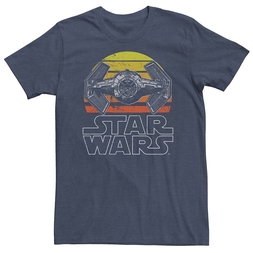 Футболка с логотипом Big & Tall Star Wars TIE Fighter Licensed Character, цвет Navy Heather
Футболка с логотипом Big & Tall Star Wars TIE Fighter Licensed Character, цвет Navy Heather
