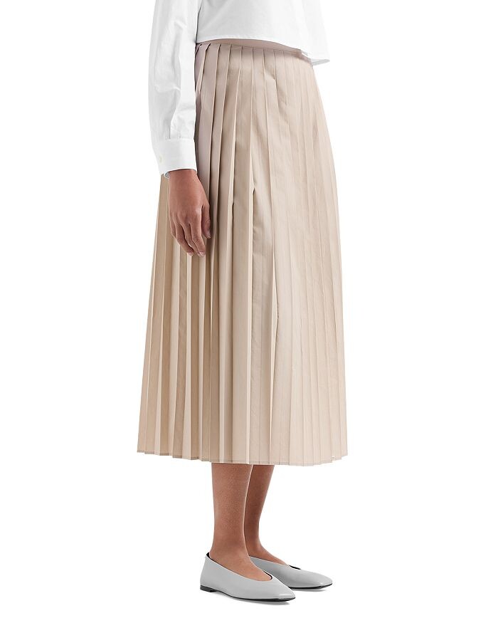 Плиссированная юбка-миди Emporio Armani, коричневый/бежевый
Плиссированная юбка-миди Emporio Armani, коричневый/бежевый