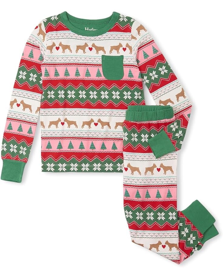 Свитер Hatley Kids Puppy Hearts Fairisle Bamboo Pajama Set, цвет Natural
Свитер Hatley Kids Puppy Hearts Fairisle Bamboo Pajama Set, цвет Natural