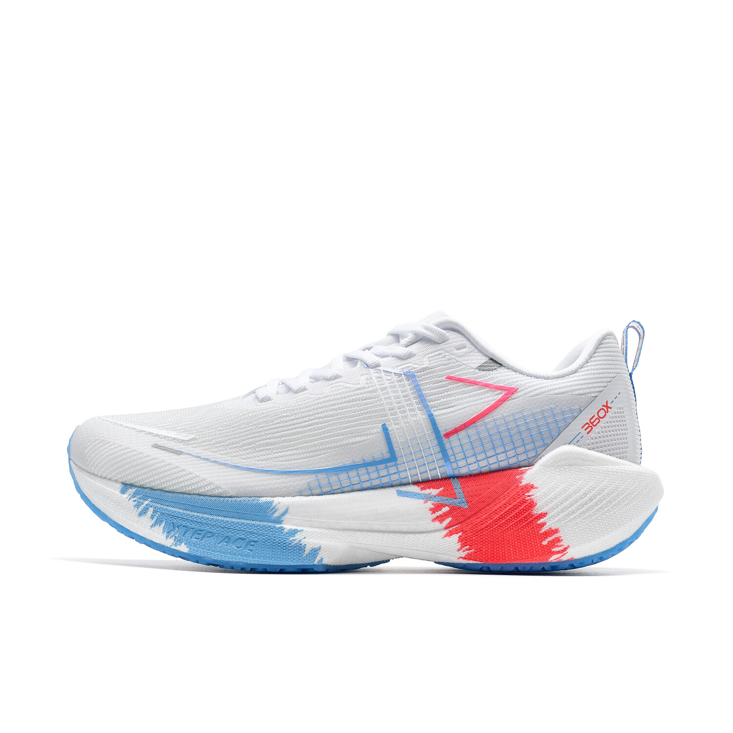 Кроссовки для бега 360X Series женские с низким верхом, новые, белые/голубые/лазерно-красные Xtep
Кроссовки для бега 360X Series женские с низким верхом, новые, белые/голубые/лазерно-красные Xtep