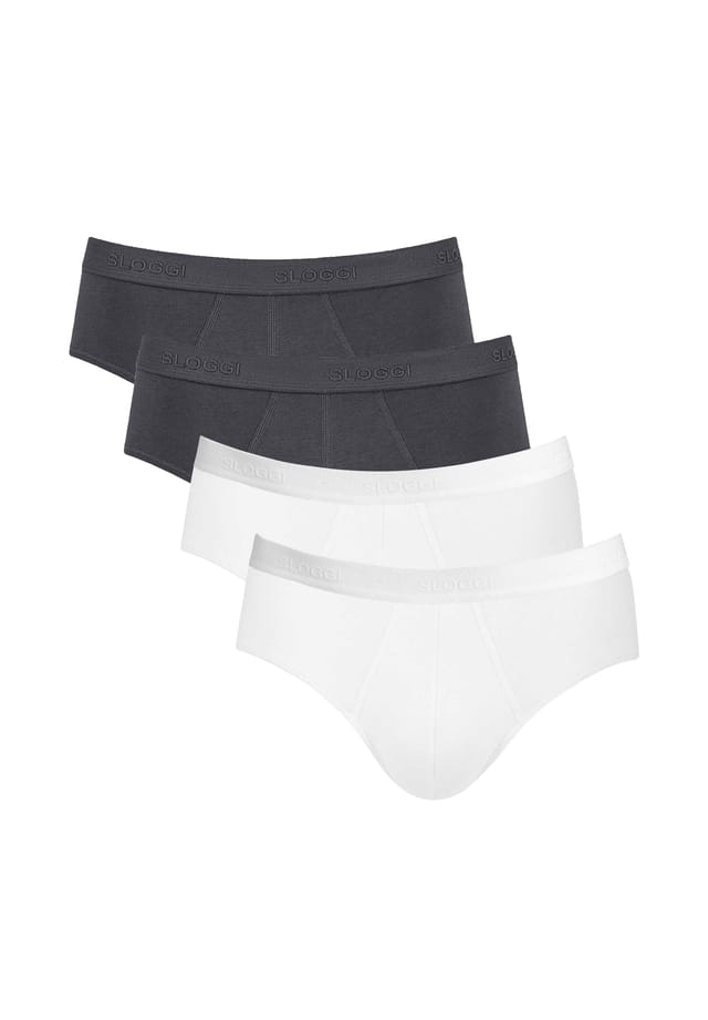 Трусы 4 шт. в упаковке - нижнее белье миди 24/7 хлопок логотип однотонные Sloggi, мультиколор
Трусы 4 шт. в упаковке - нижнее белье миди 24/7 хлопок логотип однотонные Sloggi, мультиколор