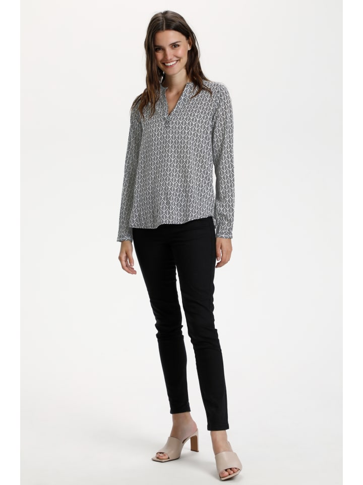 Блузка Kaffe, цвет black/chalk fan print
Блузка Kaffe, цвет black/chalk fan print