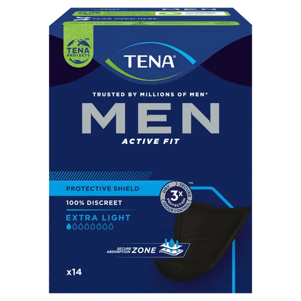 Урологические прокладки для мужчин, 14 шт./1 упаковка. Tena Men
Урологические прокладки для мужчин, 14 шт./1 упаковка. Tena Men