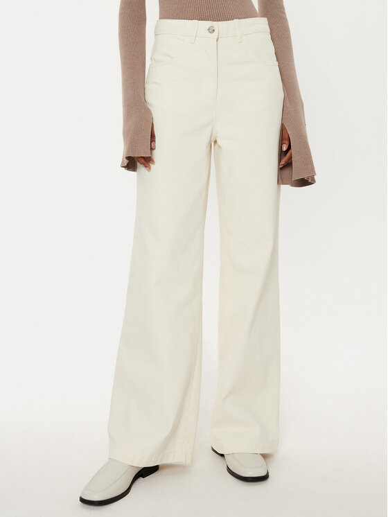 Джинсы с широкими штанинами Parure 2516131031200 Max&Co., экрю 
Джинсы с широкими штанинами Parure 2516131031200 Max&Co., экрю