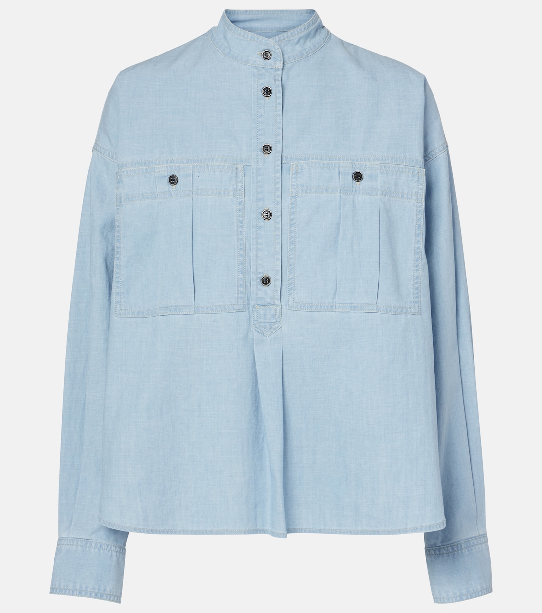 Топ из хлопка Vero Marant Etoile, светло-синий
Топ из хлопка Vero Marant Etoile, светло-синий