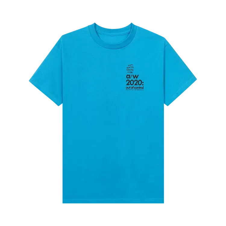 Футболка Anti Social Social Club 2020 'Turquise', синий
Футболка Anti Social Social Club 2020 'Turquise', синий