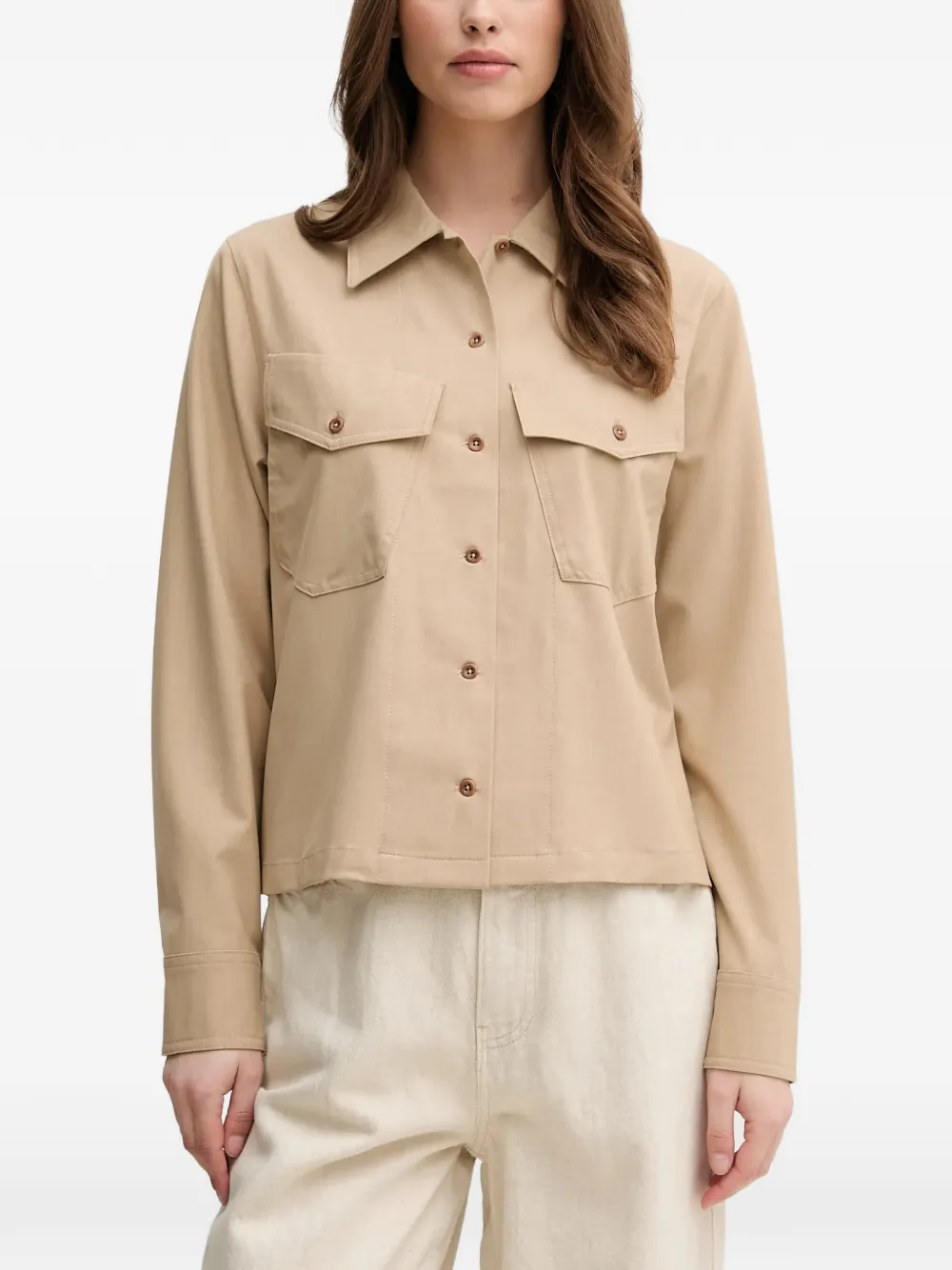 Рубашка Phila Roy с клапанами на карманах Mos Mosh, бежевый
Рубашка Phila Roy с клапанами на карманах Mos Mosh, бежевый