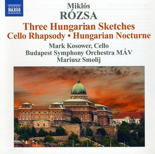 CD диск Rozsa / Kosower / Bdsy Mav / Smolij: Three Hungarian Sketches / Cello Rhapsody
CD диск Rozsa / Kosower / Bdsy Mav / Smolij: Three Hungarian Sketches / Cello Rhapsody
