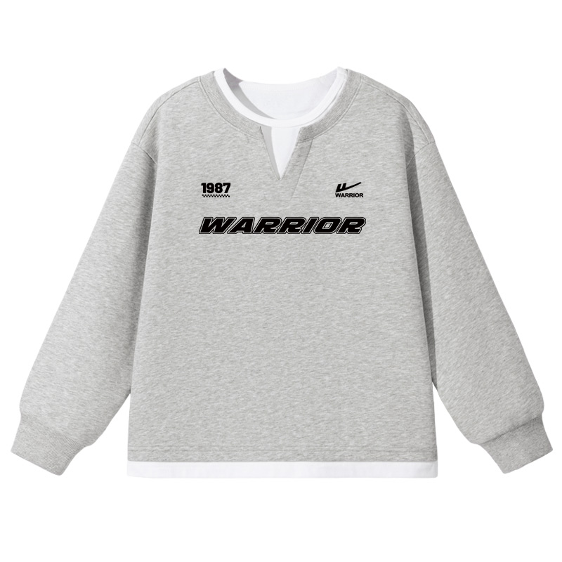 Детский свитшот с круглым вырезом Moderate WARRIOR, серый/h pure черный english
Детский свитшот с круглым вырезом Moderate WARRIOR, серый/h pure черный english