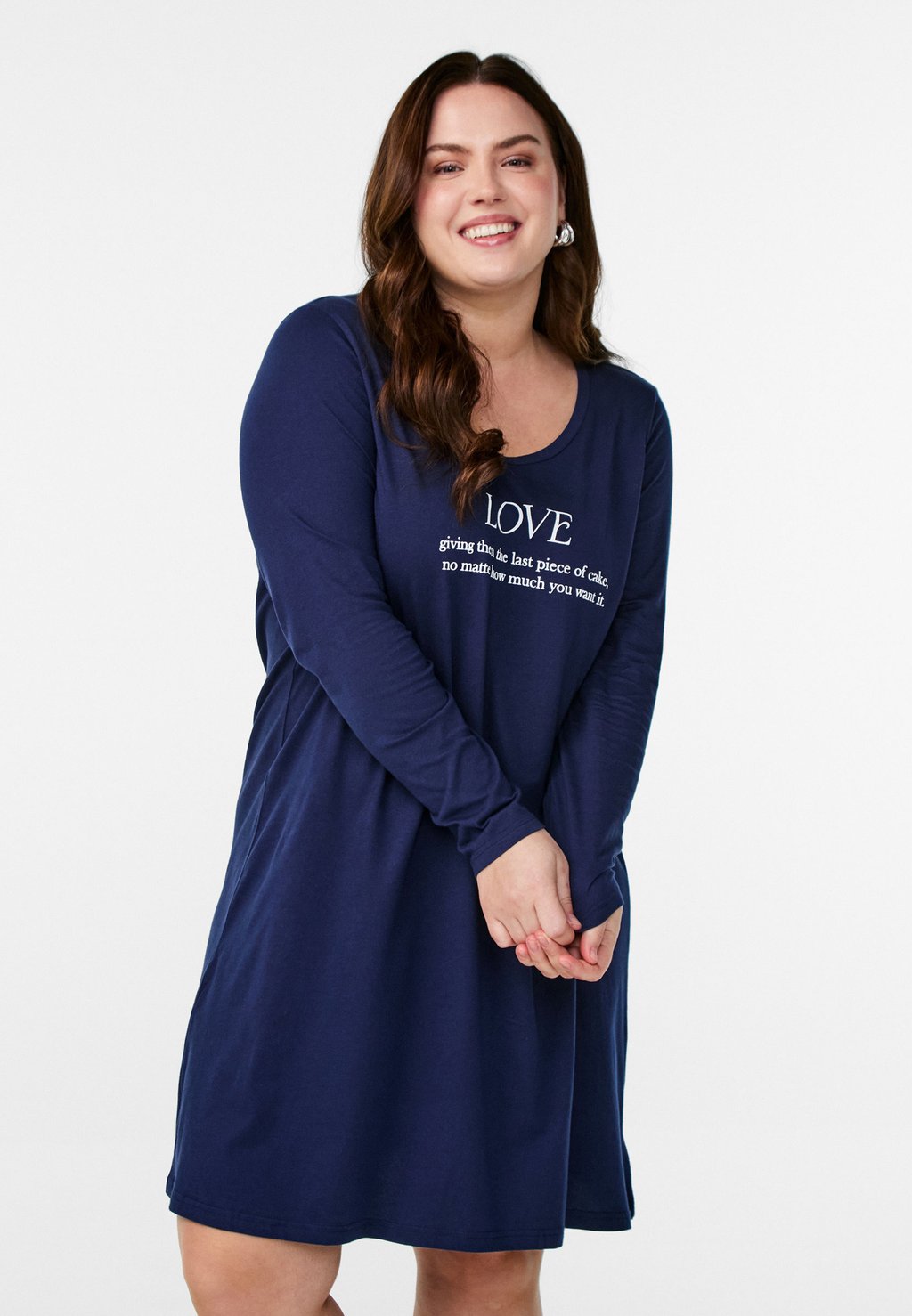 Ночная рубашка Zizzi, синий
Ночная рубашка Zizzi, синий