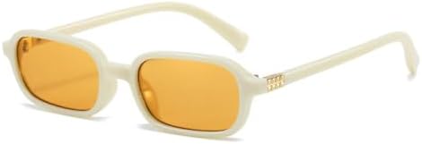 Солнцезащитные очки прямоугольной формы 2027 года для женщин, винтажные очки с защитой от УФ-излучения UV400 для мужчин, модные панк-солнцезащитные очки MTZJH, Beige Orange
Солнцезащитные очки прямоугольной формы 2027 года для женщин, винтажные очки с защитой от УФ-излучения UV400 для мужчин, модные панк-солнцезащитные очки MTZJH, Beige Orange