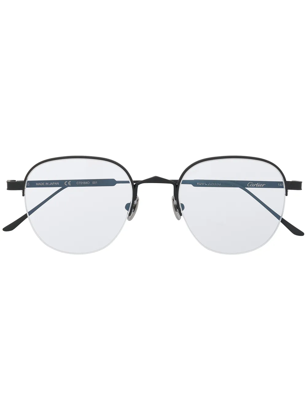 Очки в тонкой оправе Cartier, черный
Очки в тонкой оправе Cartier, черный