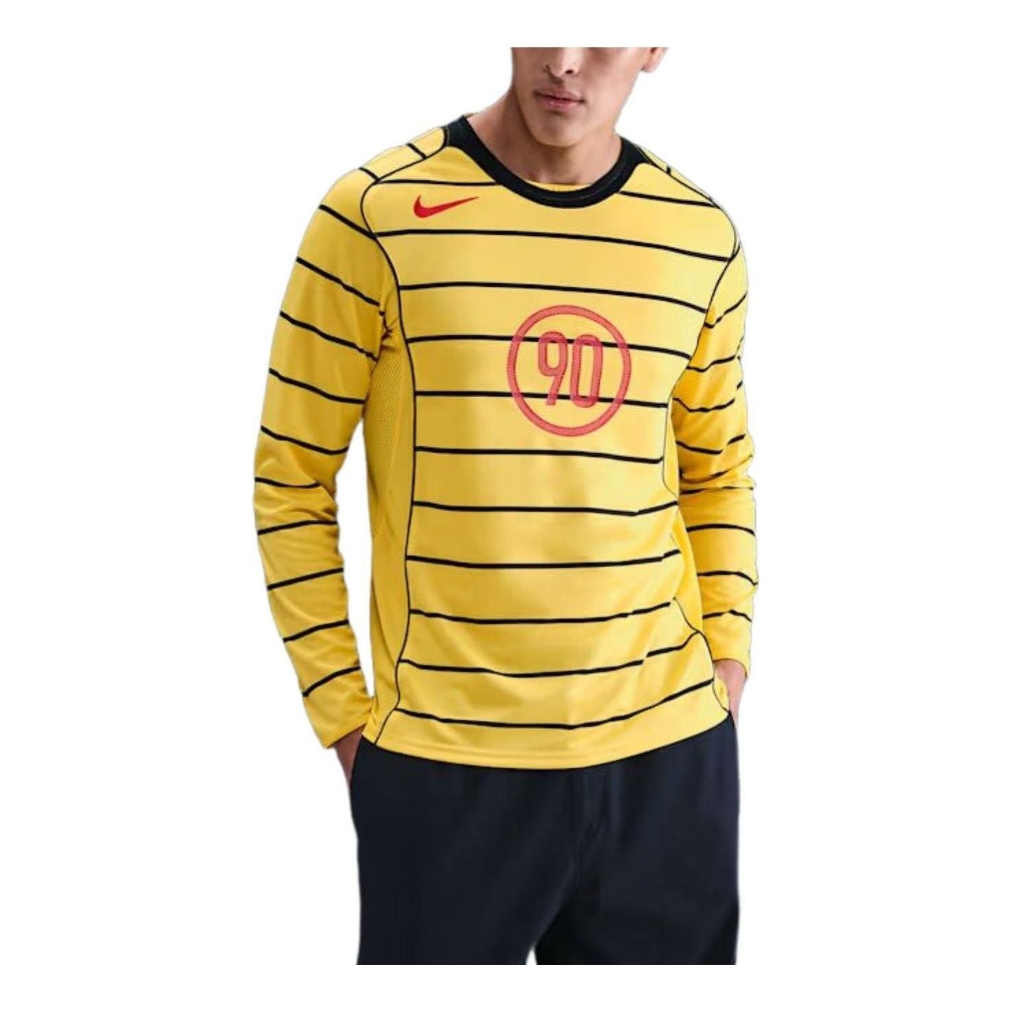 Футбольная майка Nike Total 90 Dri-FIT с длинными рукавами, цвет «Tour Yellow»
Футбольная майка Nike Total 90 Dri-FIT с длинными рукавами, цвет «Tour Yellow»