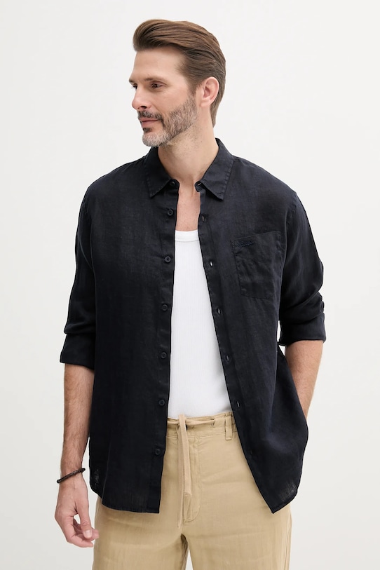 Льняная рубашка NAPA Guess, темно-синий
Льняная рубашка NAPA Guess, темно-синий