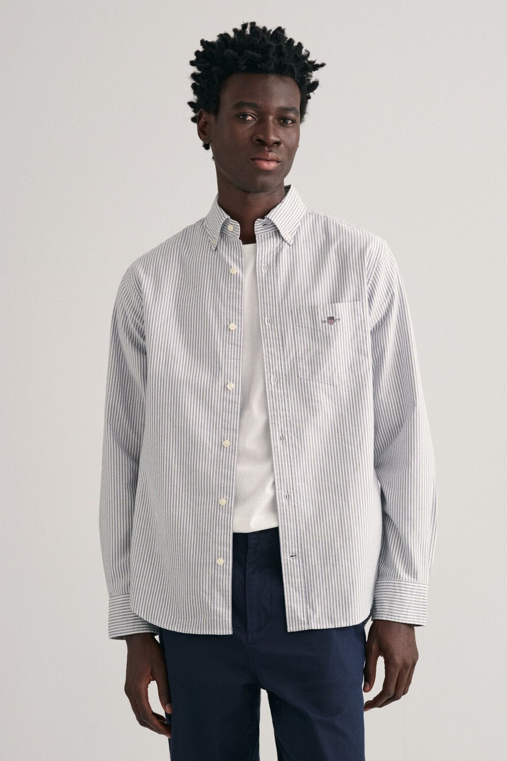 Полосатая рубашка Gant Oxford Banker GANT, синий
Полосатая рубашка Gant Oxford Banker GANT, синий