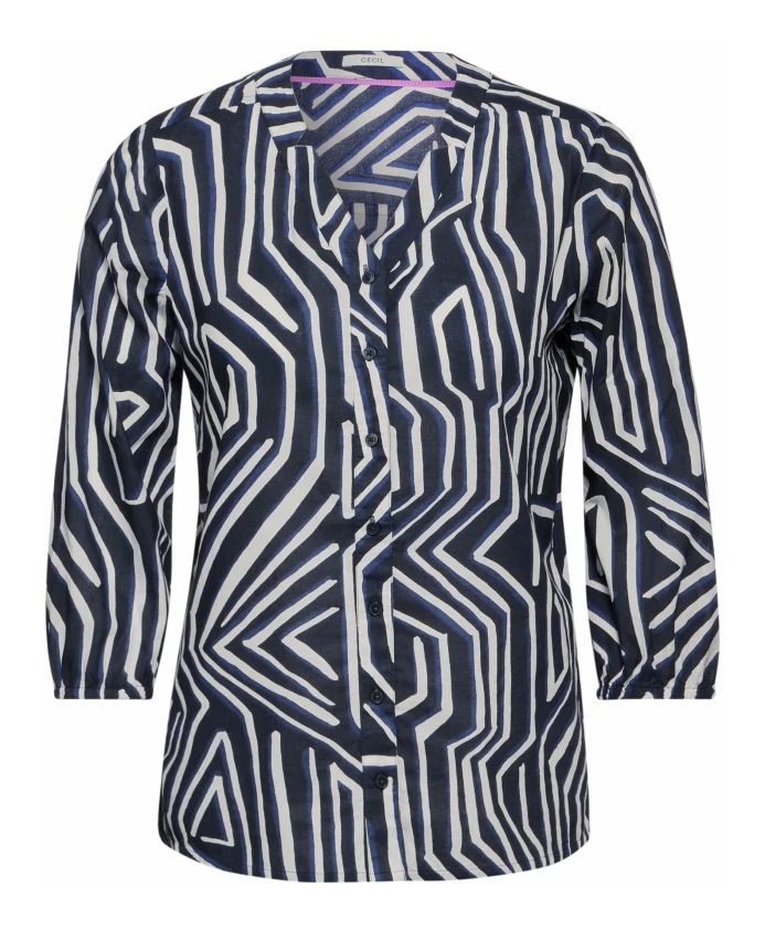 Легкая хлопковая блузка Cecil, мультиколор
Легкая хлопковая блузка Cecil, мультиколор