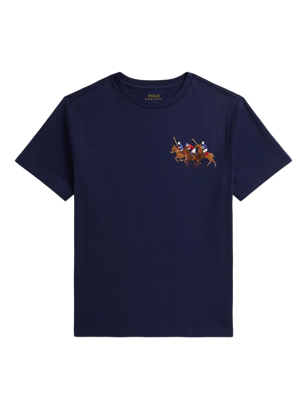 Футболка с круглым вырезом Polo Ralph Lauren Kids, синий
Футболка с круглым вырезом Polo Ralph Lauren Kids, синий