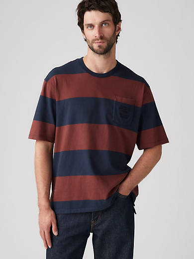 Футболка с коротким рукавом и ступенчатым подолом Levi's, цвет Cultivar Stripe Andorra - Multi-Color
Футболка с коротким рукавом и ступенчатым подолом Levi's, цвет Cultivar Stripe Andorra - Multi-Color