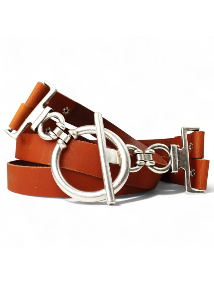 FRONHOFER Женский пояс коньячного цвета
FRONHOFER Женский пояс коньячного цвета