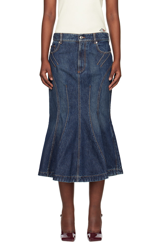 Джинсовая юбка миди Casa Sportmax, синий
Джинсовая юбка миди Casa Sportmax, синий