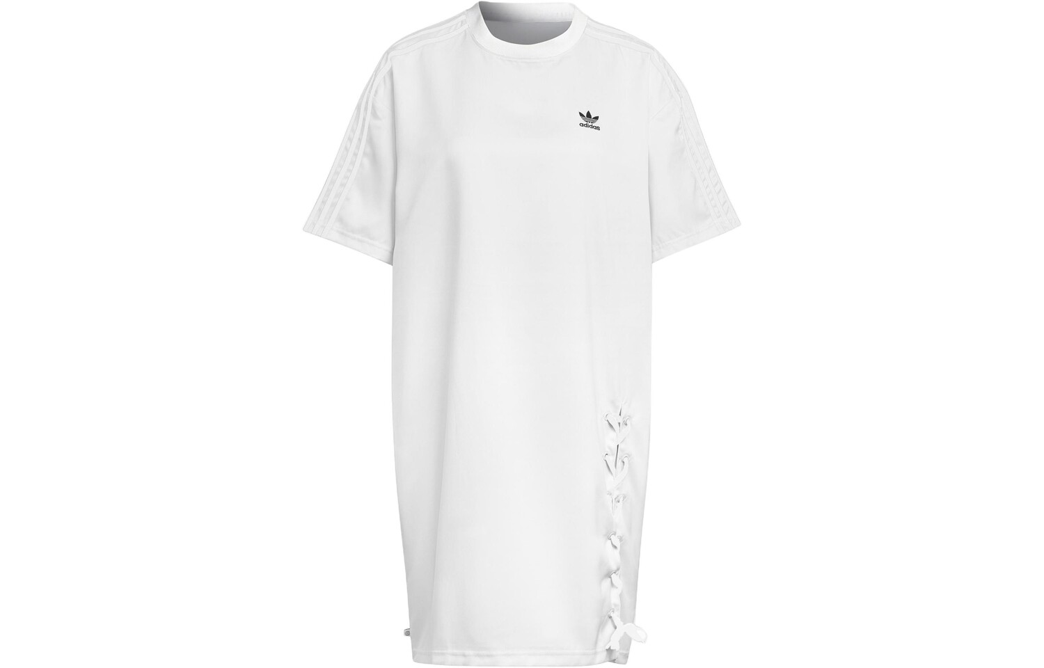 Платье с короткими рукавами женское белое Adidas Originals
Платье с короткими рукавами женское белое Adidas Originals