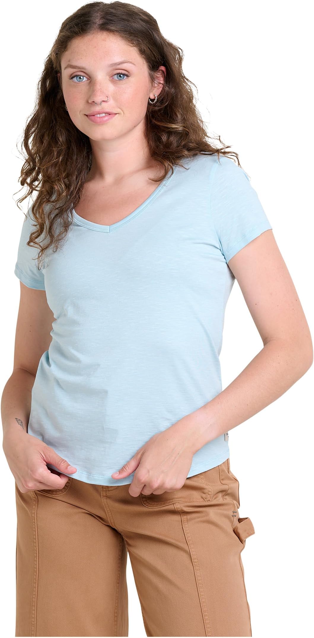 Футболка Toad&Co Marley Short Sleeve V Tee, цвет Skyway
Футболка Toad&Co Marley Short Sleeve V Tee, цвет Skyway