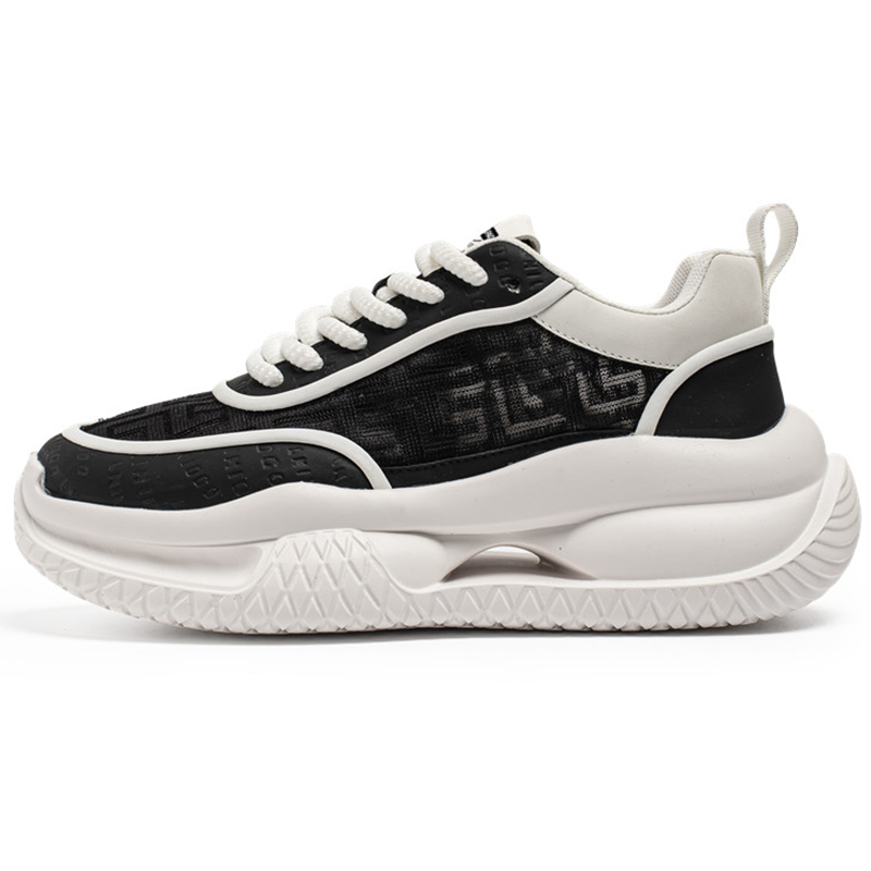 Низкие массивные кроссовки мужские LINGPAO, Black
Низкие массивные кроссовки мужские LINGPAO, Black