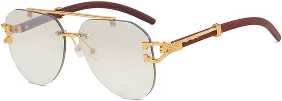 Винтажные солнцезащитные очки без оправы для женщин и мужчин, градиентные солнцезащитные очки, женские металлические очки с двойной перемычкой, без оправы, дорожные очки HDUBFY, C5 White
Винтажные солнцезащитные очки без оправы для женщин и мужчин, градиентные солнцезащитные очки, женские металлические очки с двойной перемычкой, без оправы, дорожные очки HDUBFY, C5 White