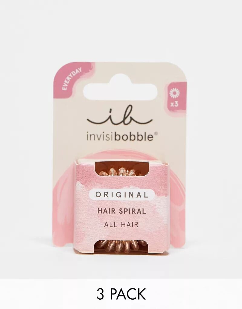 invisibobble — Original — Набор из 3 спиралей для резинок для волос — Bronze Me Pretty, Белый, invisibobble — Original — Набор из 3 спиралей для резинок для волос — Bronze Me Pretty
invisibobble — Original — Набор из 3 спиралей для резинок для волос — Bronze Me Pretty, Белый, invisibobble — Original — Набор из 3 спиралей для резинок для волос — Bronze Me Pretty