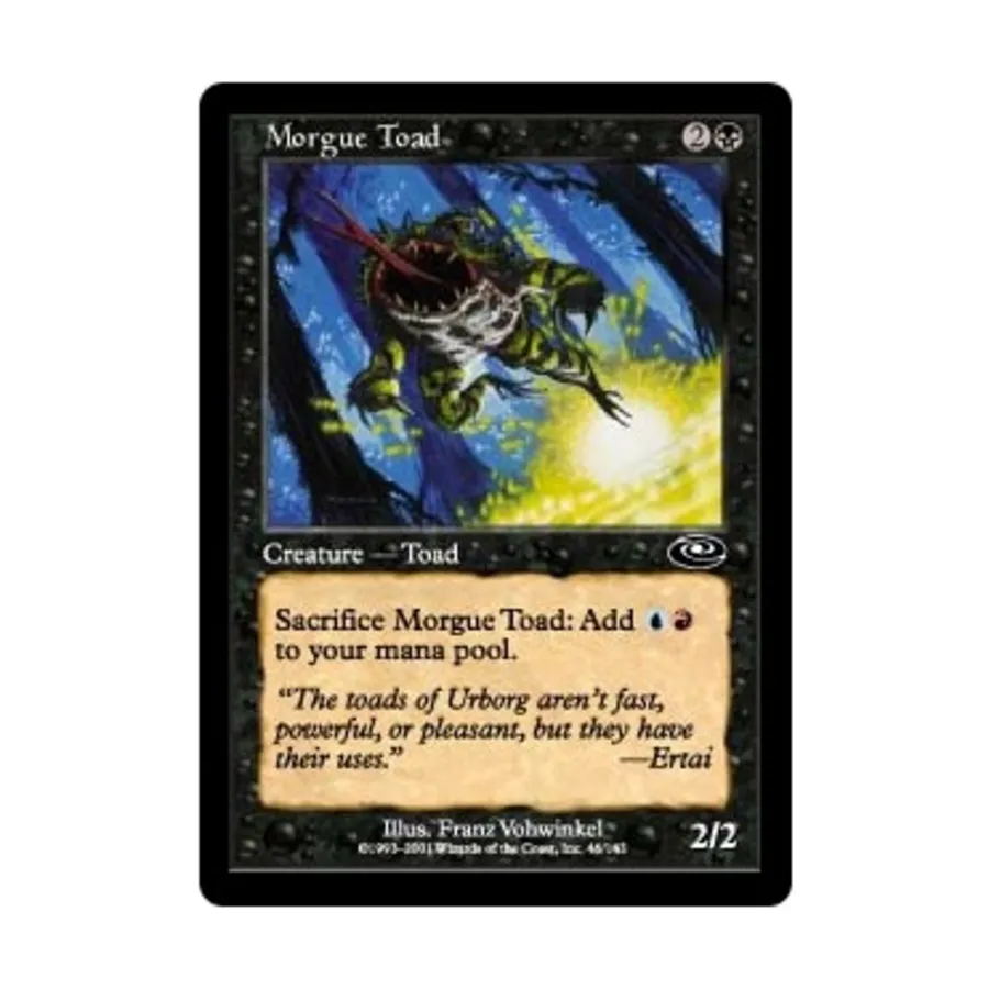 CCG Морговая жаба (клавиша C), MTG - Planeshift
CCG Морговая жаба (клавиша C), MTG - Planeshift