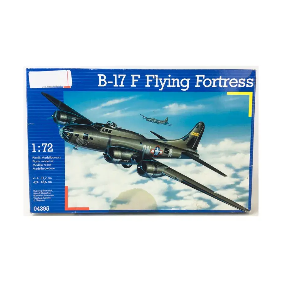 B-17 F Летающая крепость, WWII Models (1:72) (Revell/Monogram)
B-17 F Летающая крепость, WWII Models (1:72) (Revell/Monogram)