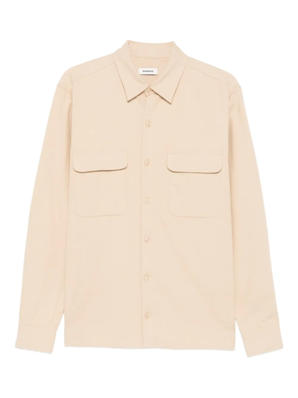 Рубашка с карманами SANDRO, нейтральный
Рубашка с карманами SANDRO, нейтральный