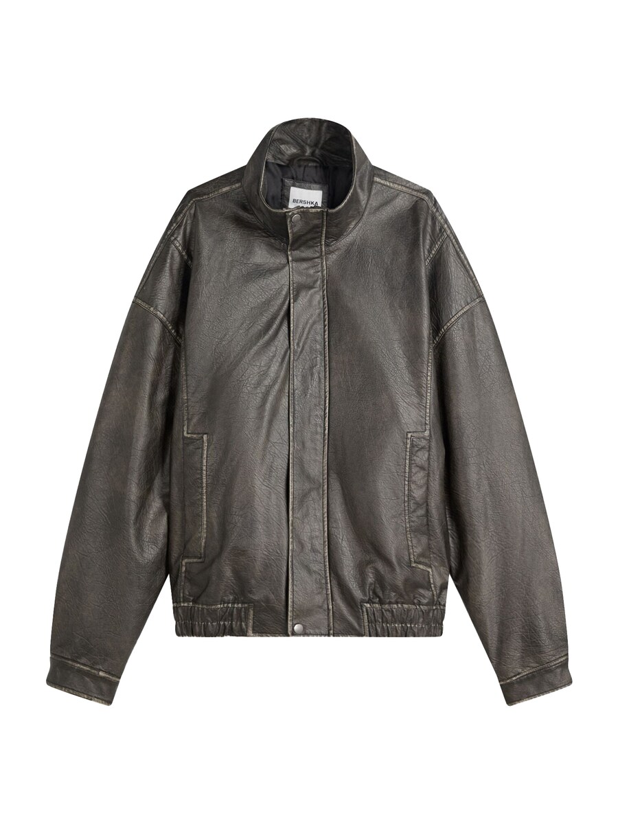 Демисезонная куртка Bershka, Black
Демисезонная куртка Bershka, Black