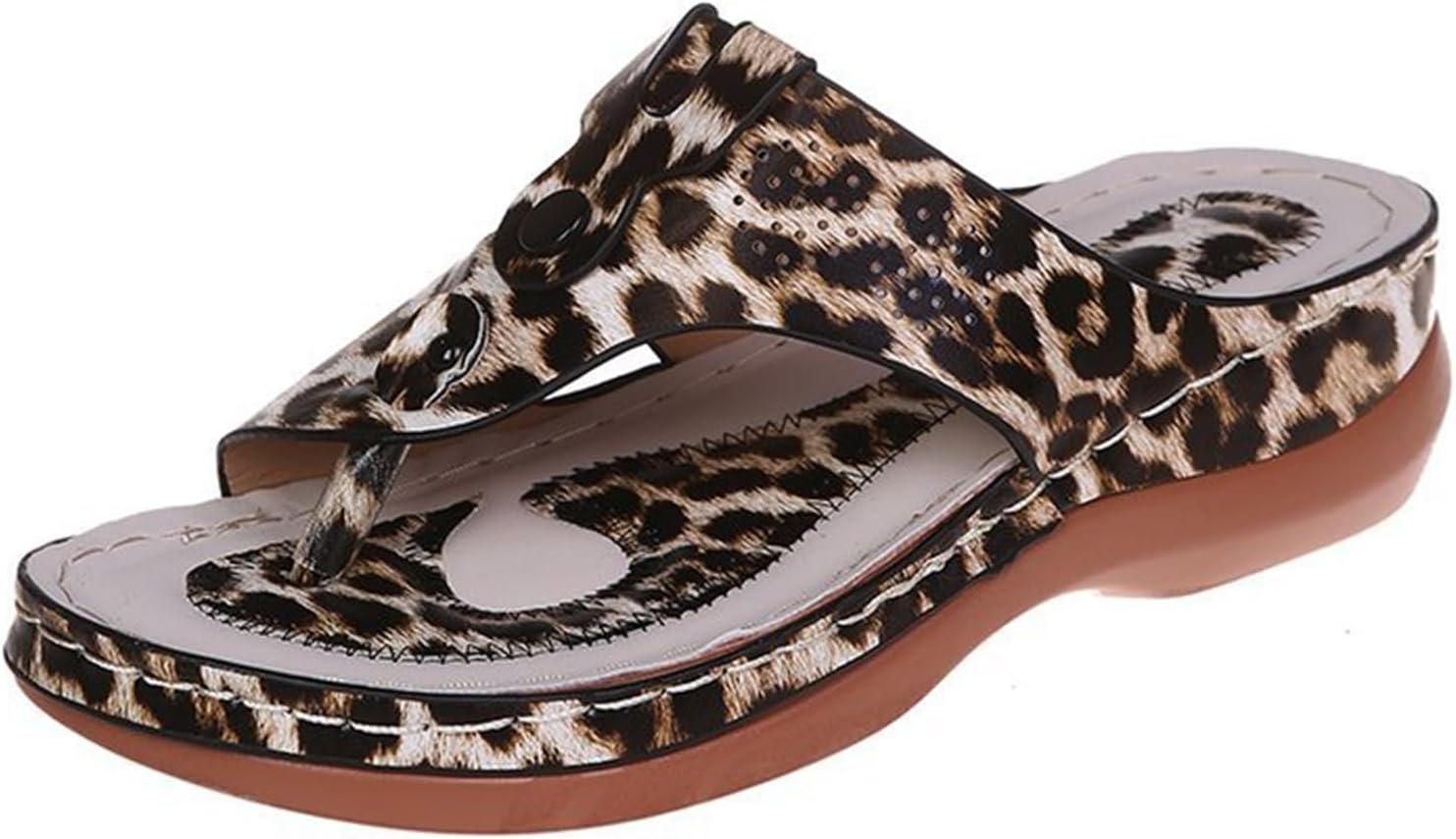 Женские шлепанцы с ремешком между пальцев, нескользящие шлепанцы для лета, пляжа, с открытым носком, на широкую стопу, удобные обувь для прогулок, легкие шлепанцы, наружные женские сланцы Generic, коричневый
Женские шлепанцы с ремешком между пальцев, нескользящие шлепанцы для лета, пляжа, с открытым носком, на широкую стопу, удобные обувь для прогулок, легкие шлепанцы, наружные женские сланцы Generic, коричневый