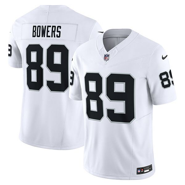 Мужская футболка Brock Bowers Las Vegas Raiders Vapor FUSE Limited белая Nike
Мужская футболка Brock Bowers Las Vegas Raiders Vapor FUSE Limited белая Nike