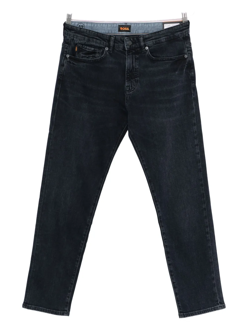 Джинсы с нашивкой-логотипом Boss, синий
Джинсы с нашивкой-логотипом Boss, синий