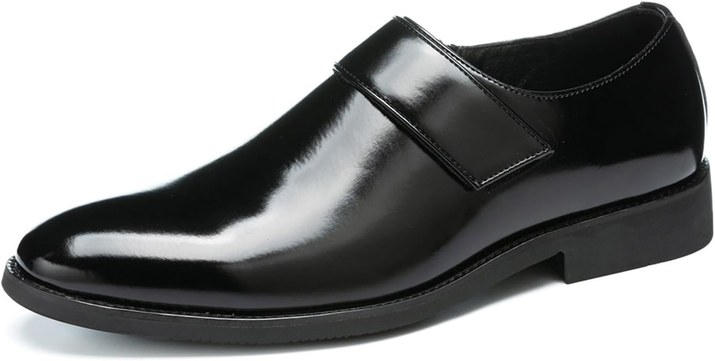 Мужские кожаные туфли с прокладываемой застежкой-монк, классические лоферы на низком ходу с нескользящей подошвой, круглым носком, деловые формальные оксфорды для офиса, свадеб и вечеринок Qklmwes, черный
Мужские кожаные туфли с прокладываемой застежкой-монк, классические лоферы на низком ходу с нескользящей подошвой, круглым носком, деловые формальные оксфорды для офиса, свадеб и вечеринок Qklmwes, черный