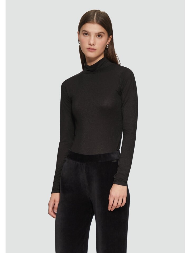 Футболка QS T-Shirt langarm, черный 
Футболка QS T-Shirt langarm, черный