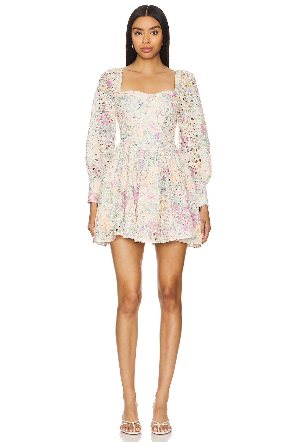 Платье-Оборка lila Bardot, мультиколор
Платье-Оборка lila Bardot, мультиколор