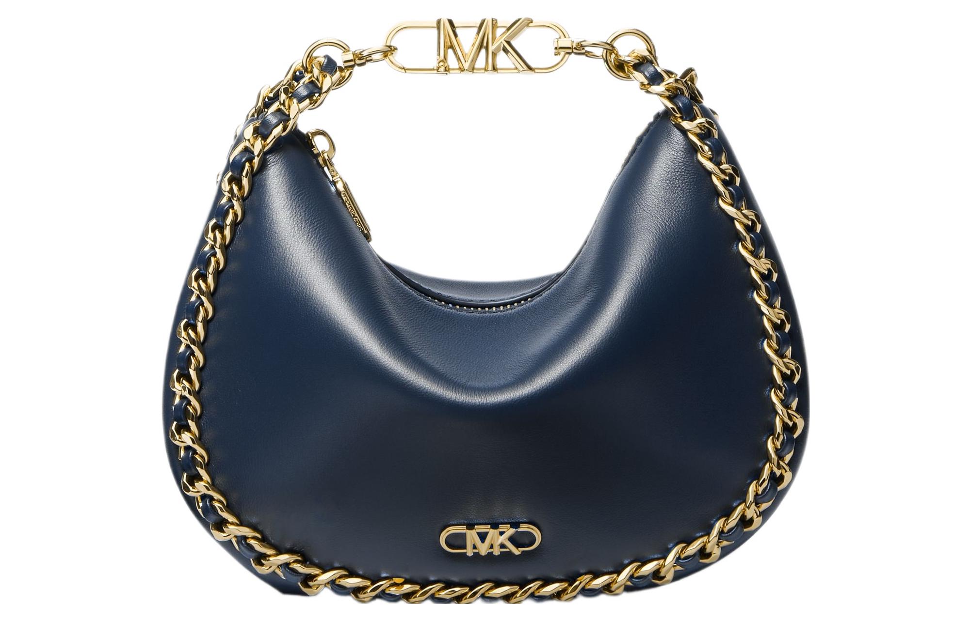 Однорукая Сумка из Овчины Трампет Женская Морская Синяя MICHAEL KORS
Однорукая Сумка из Овчины Трампет Женская Морская Синяя MICHAEL KORS