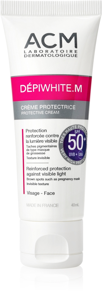 Dépiwhite m защитный крем для лица spf 50+ Acm, 40 мл
Dépiwhite m защитный крем для лица spf 50+ Acm, 40 мл