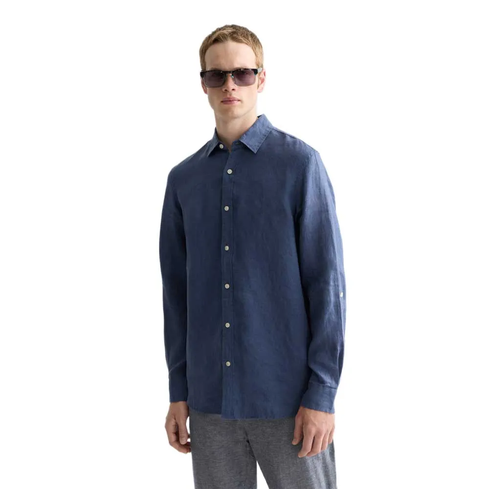 Рубашка с длинными рукавами из льна Scotch & Soda 184652, стандартного кроя, синий
Рубашка с длинными рукавами из льна Scotch & Soda 184652, стандартного кроя, синий