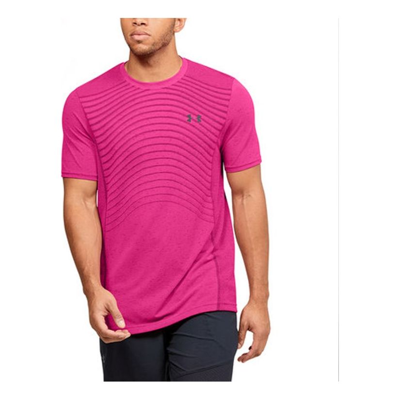 Футболка Under Armour Unisex Seamless Wave Tee Pink, желто-коричневый 
Футболка Under Armour Unisex Seamless Wave Tee Pink, желто-коричневый