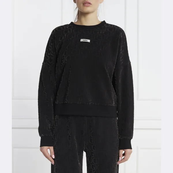 Толстовка оверсайз Guess, черный
Толстовка оверсайз Guess, черный