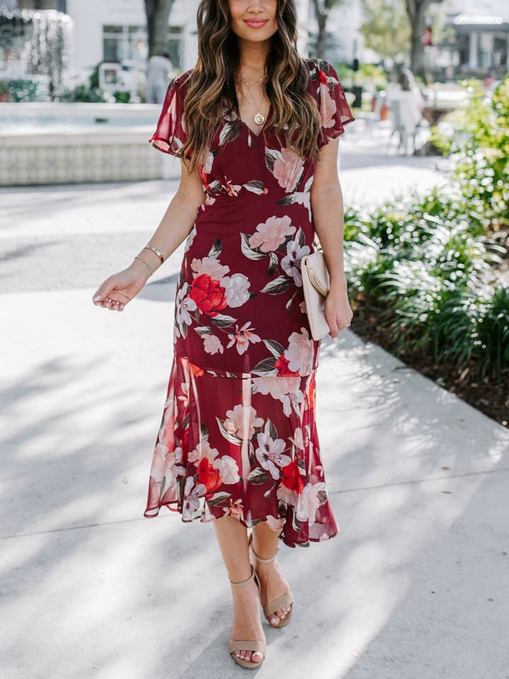 Платье LA Angels, бордовый
Платье LA Angels, бордовый