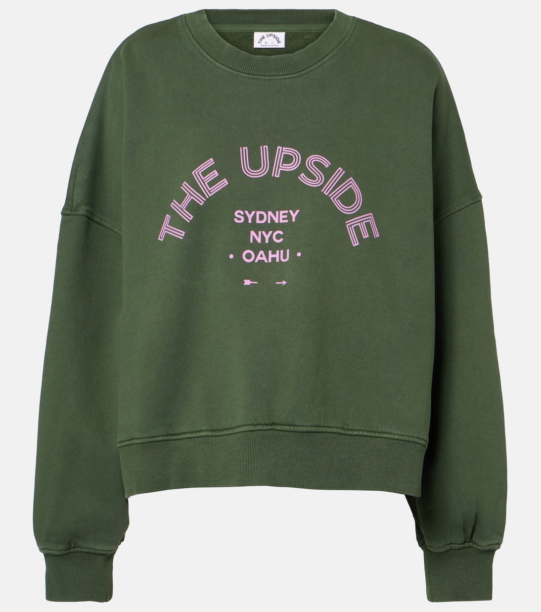 Хлопковая толстовка с логотипом Jetset Paloma The Upside, Deep Forest
Хлопковая толстовка с логотипом Jetset Paloma The Upside, Deep Forest