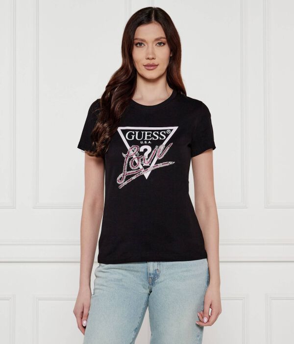 Футболка Guess Jeans с принтом логотипа, черный
Футболка Guess Jeans с принтом логотипа, черный