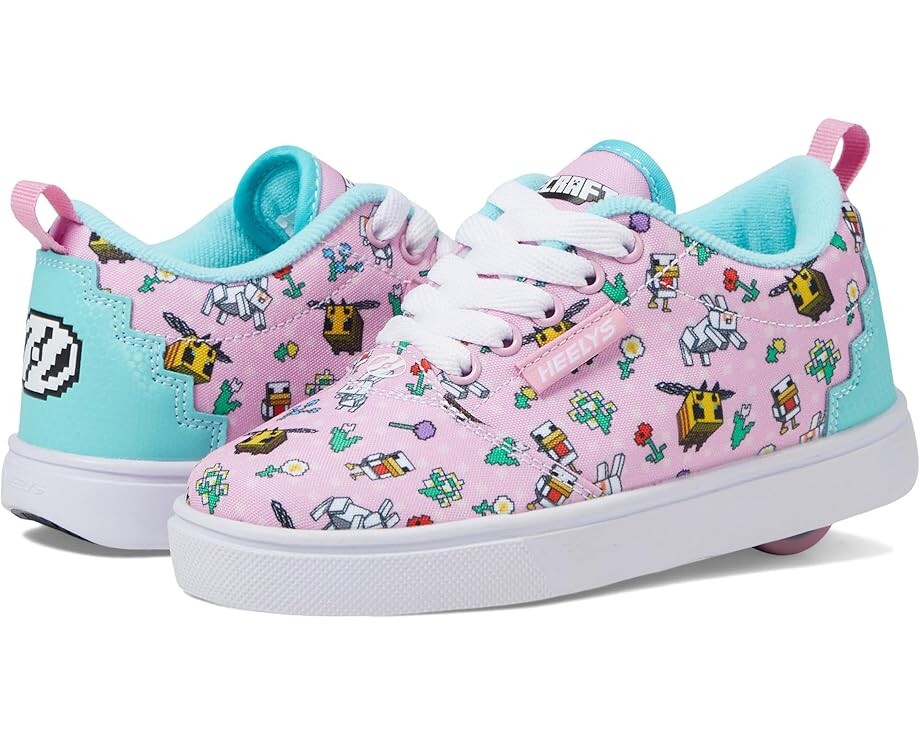 Кроссовки Heelys Minecraft Pro 20, цвет Pink/Aqua 
Кроссовки Heelys Minecraft Pro 20, цвет Pink/Aqua